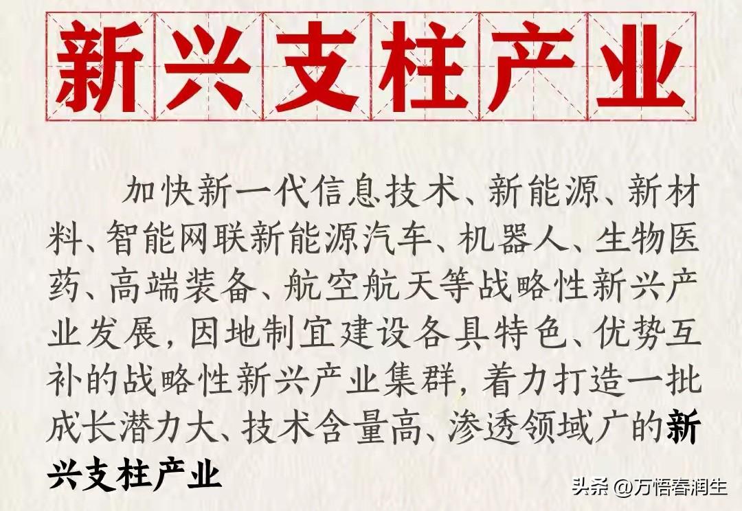 今后5年股票市场的热点：“十五五”提到的新词热词。

权威解读：20项核心指标、