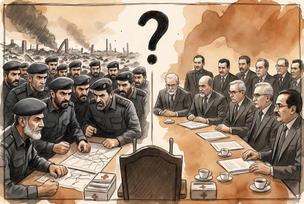 特朗普昨天在网上发帖，直言伊朗现在内部乱成一锅粥，自己都搞不清楚谁说了算。他在帖