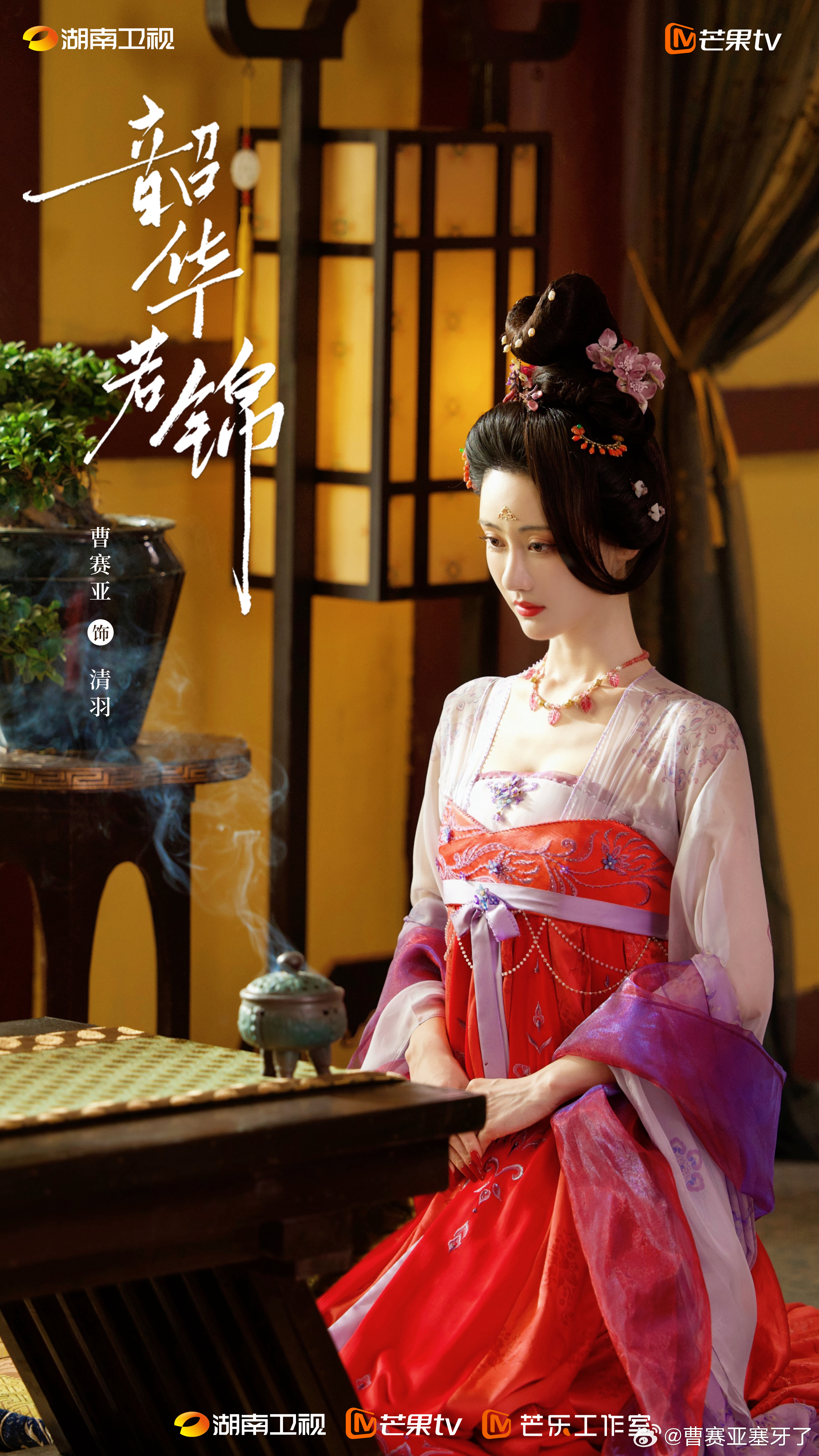 旋转跳跃～清羽上线🪶                        韶华若锦韶