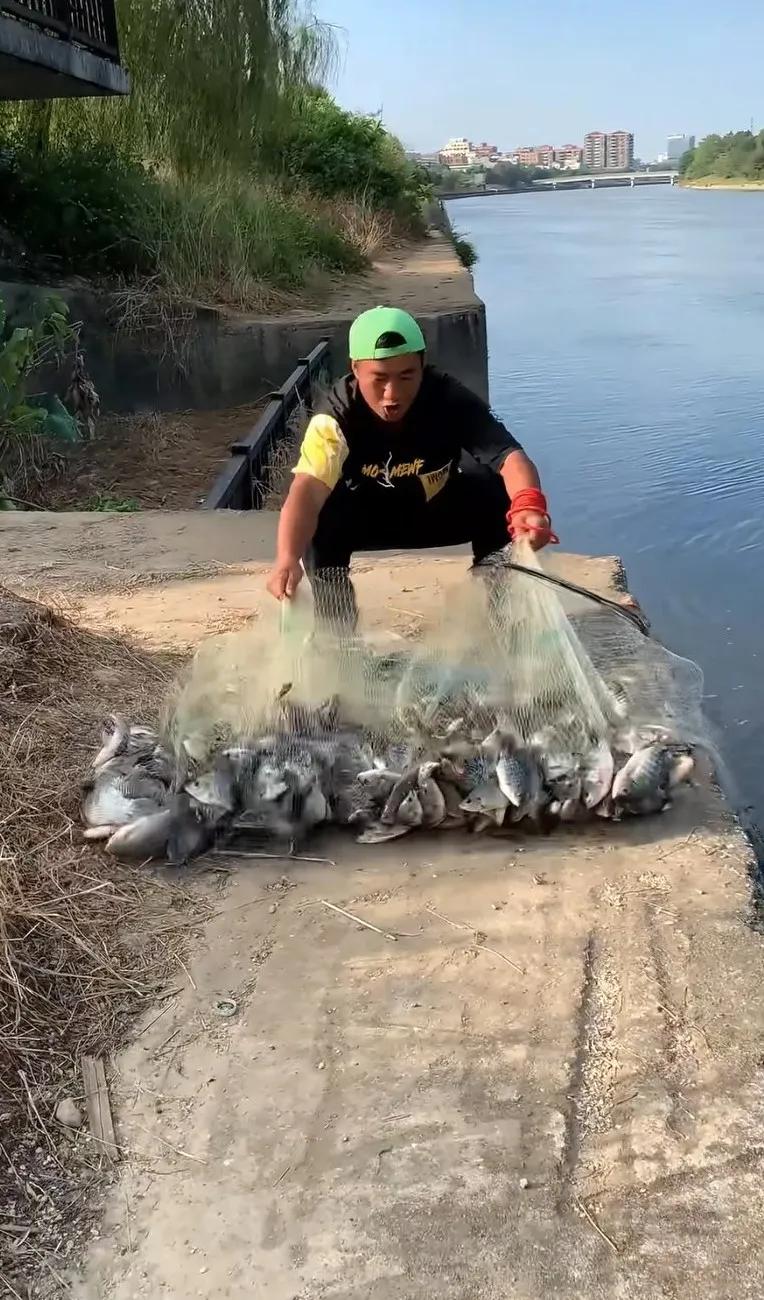 #妙笔生花创作挑战#
看着就过瘾！
这种撒网捕鱼，不需要技术，需要的是资源！
一