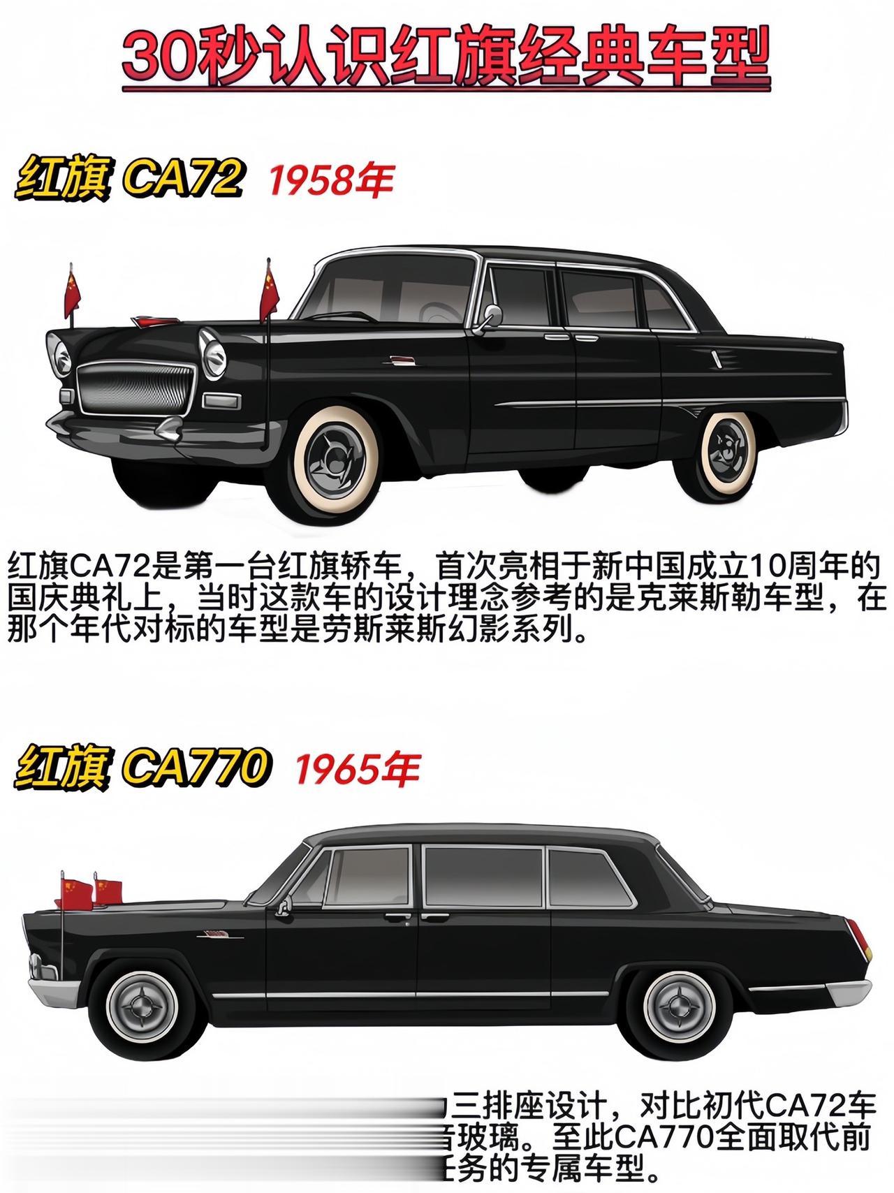 30秒认识国产豪华品牌红旗经典车型。#汽车知识 #红旗