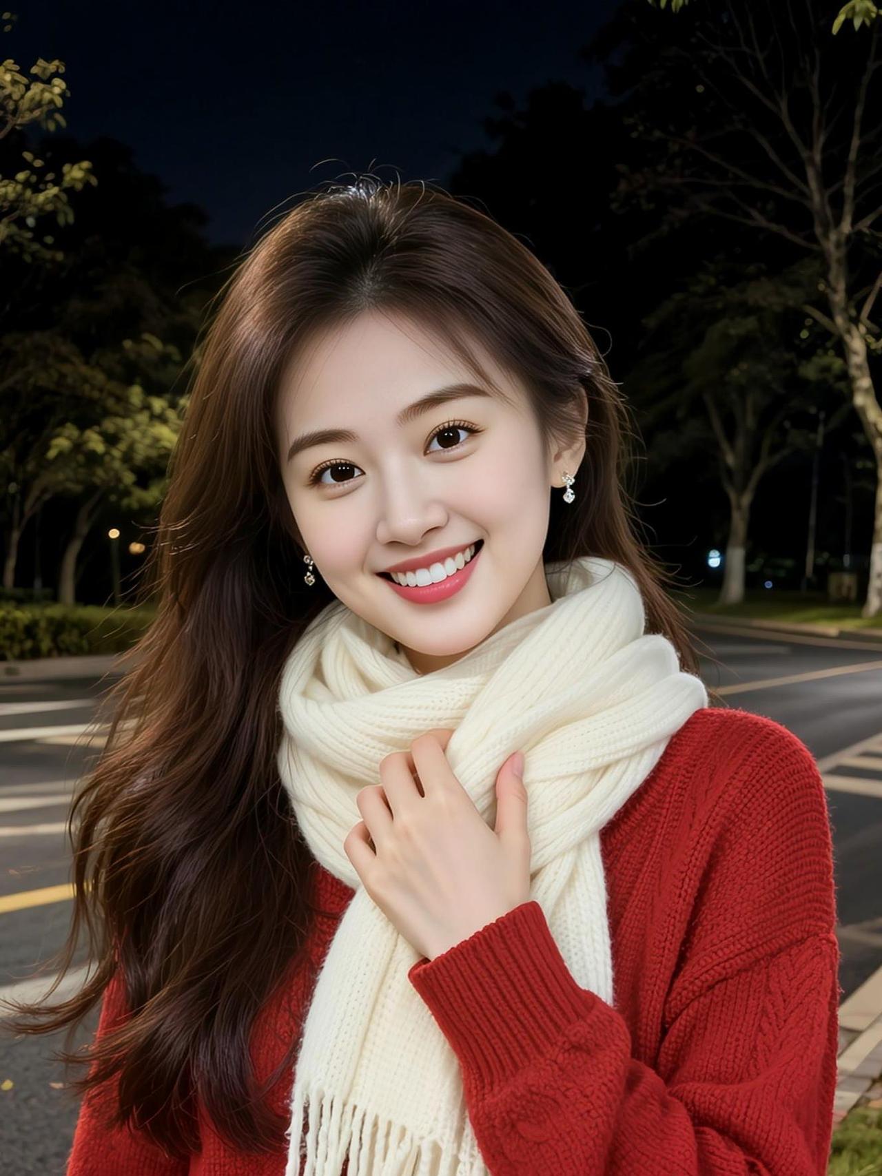 AI夜风情写真 抖音ai创作