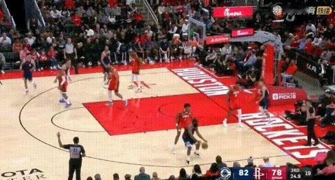 比詹姆斯还离谱——哈登“定身咒”硬控全场14秒不动！
第3节快船最后一攻剩19秒