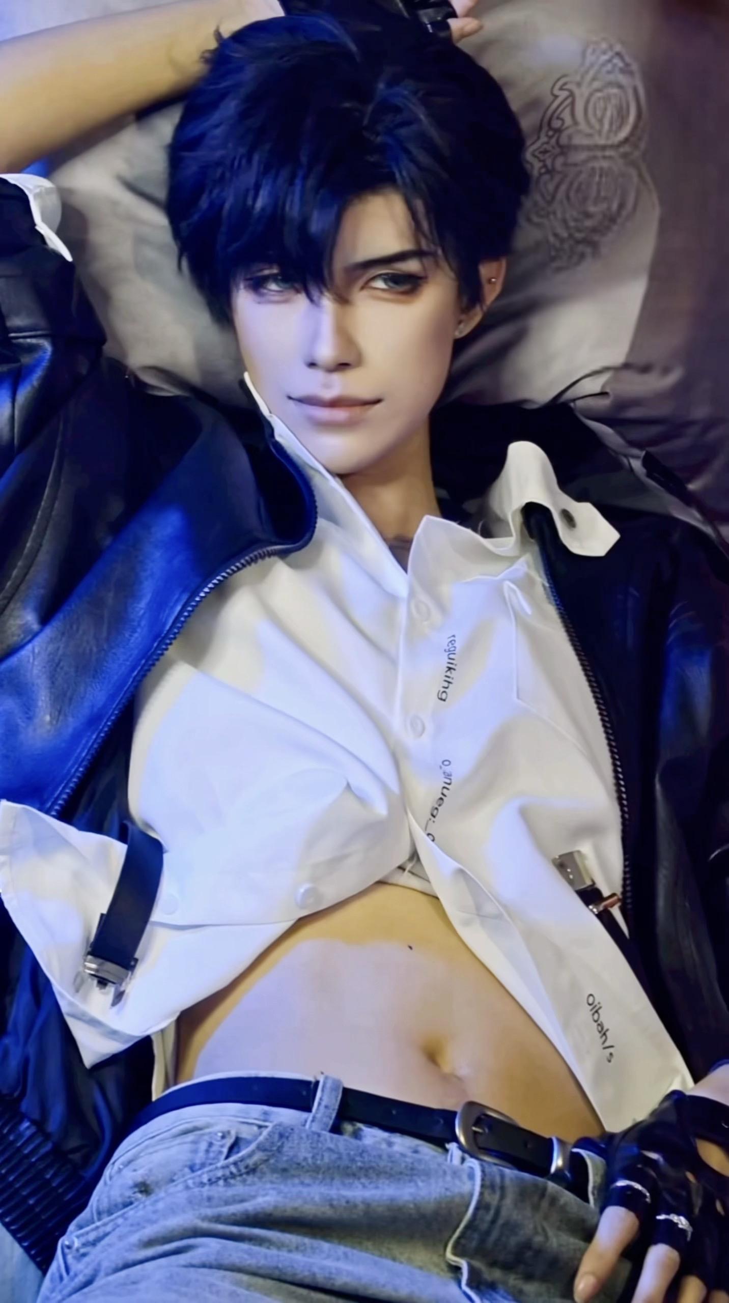 谁能帮我p个腹肌！这个肚子太有xsl了😰