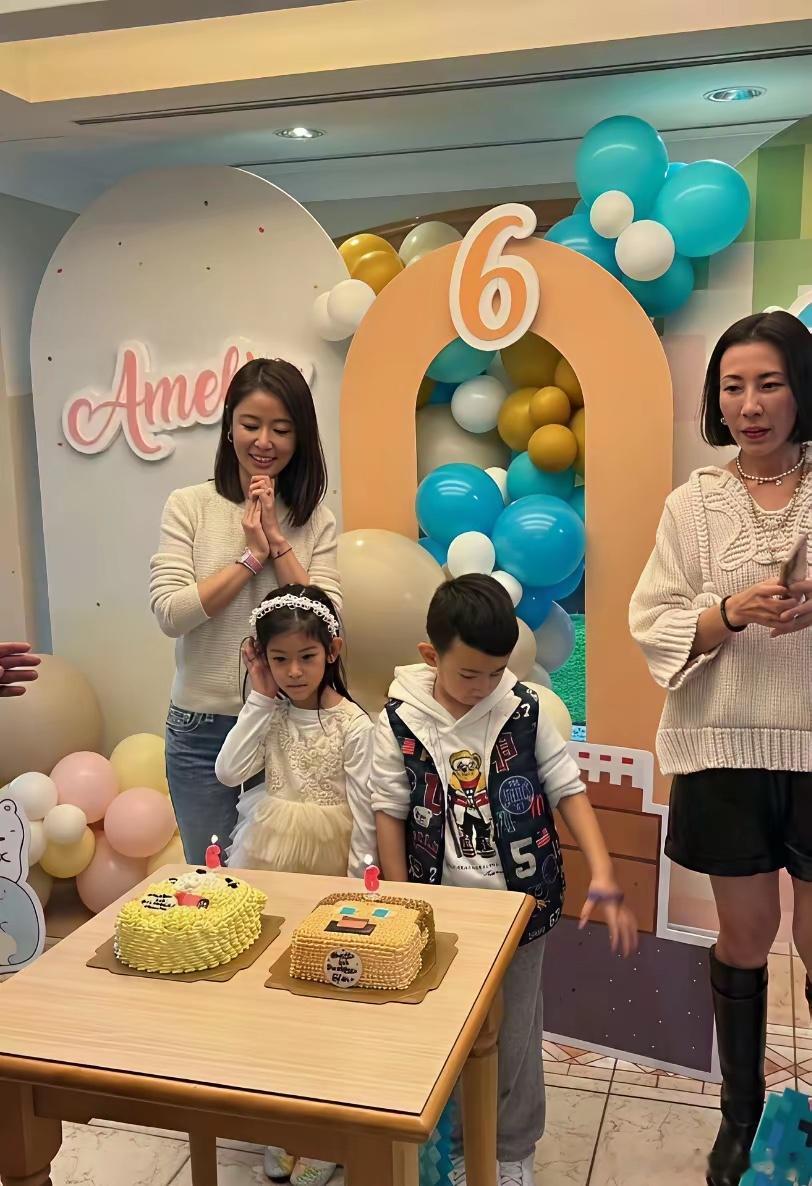 林心如女儿好漂亮啊，长得像谁呢 