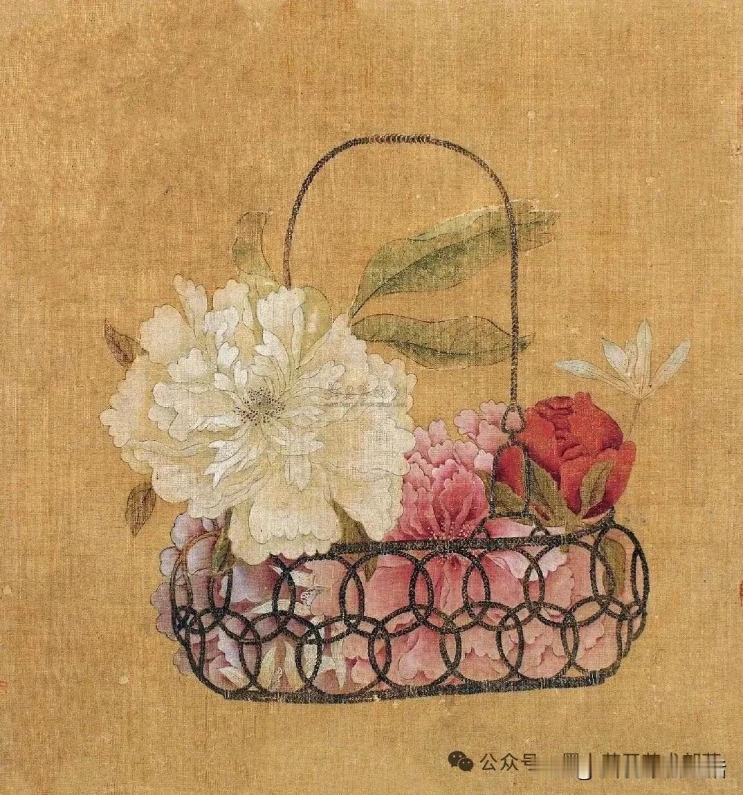 百花图和线描图2