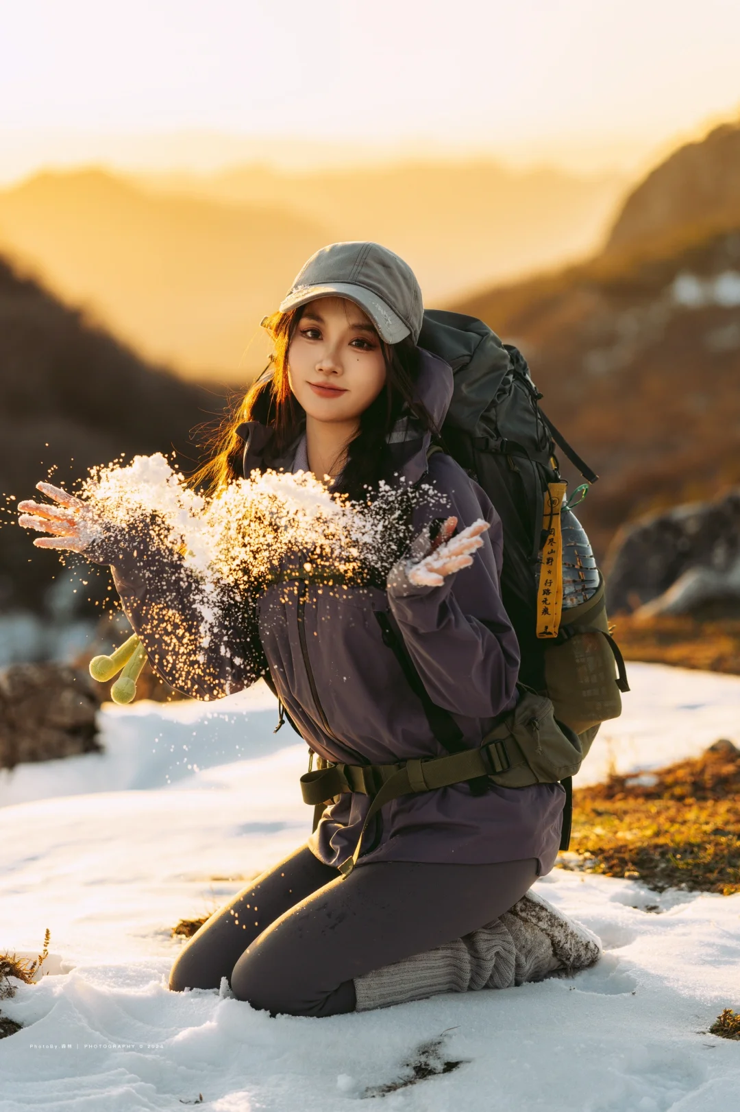 在飘满雪的十二月里