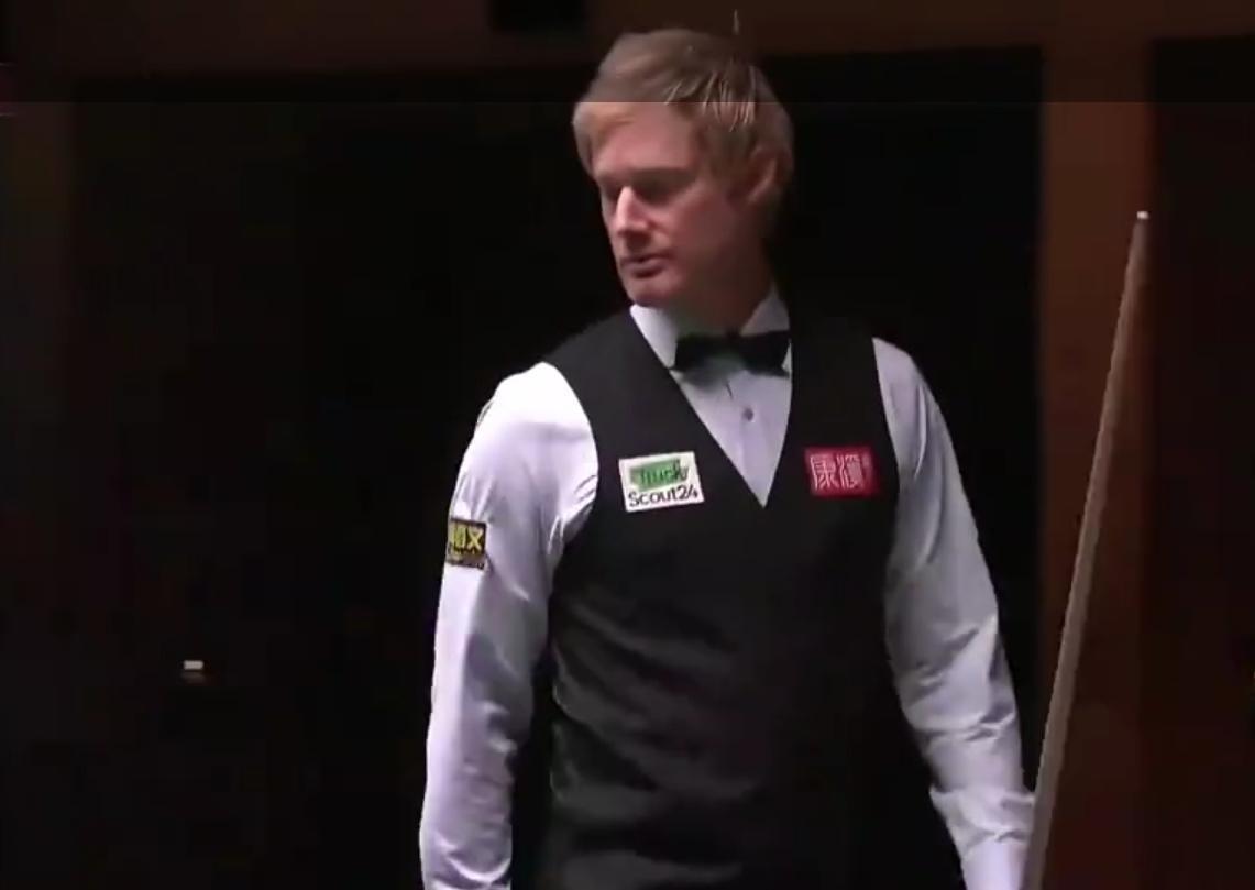 斯诺克德国大师赛四强争夺战：尼尔罗伯逊5-1横扫对手晋级
​
​       1