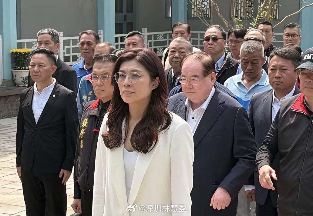 郑丽文，今天终于回祖国大陆走走看看，终于踏上属于两岸中国人的土地上，享受中国人回