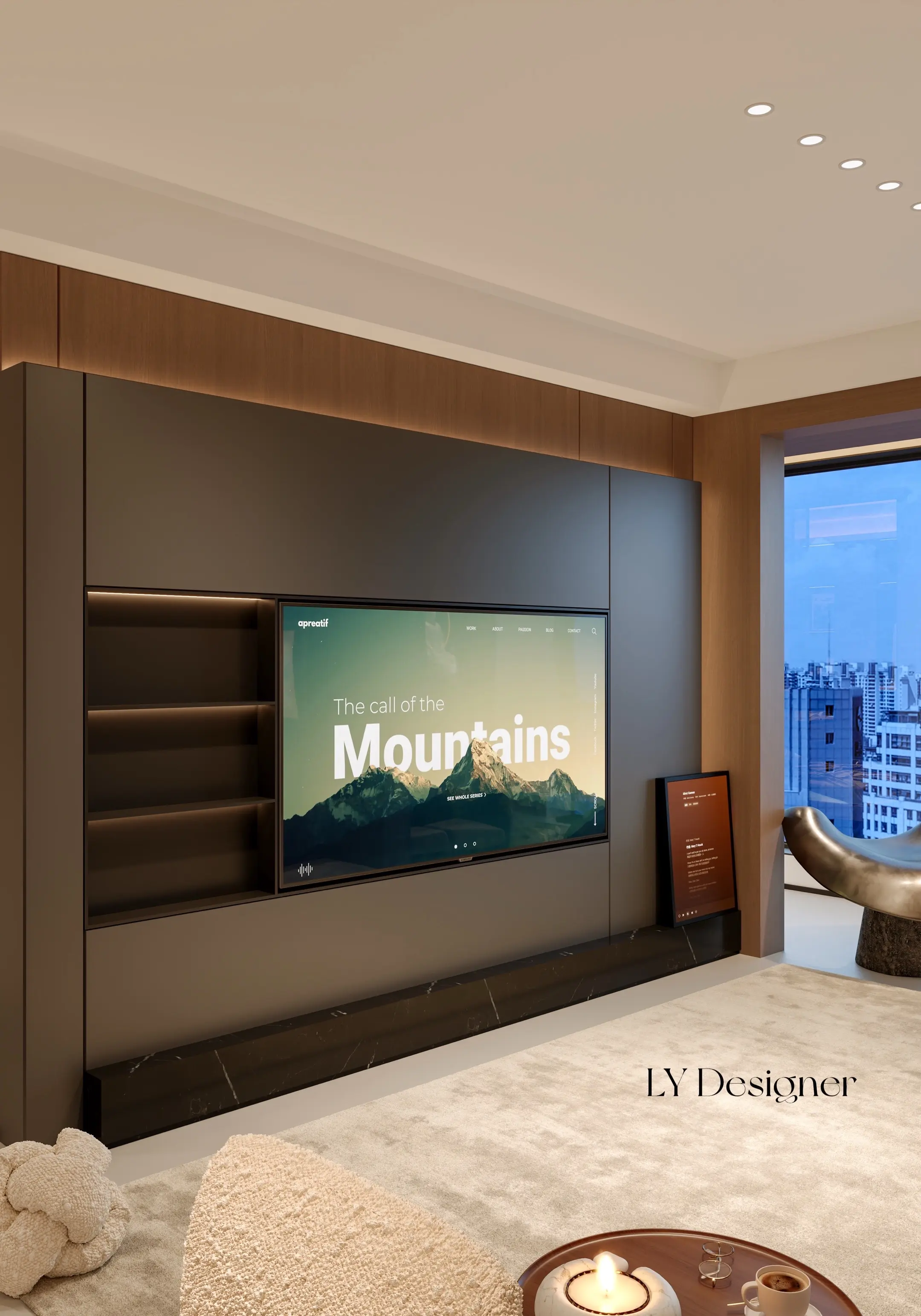 • 𝑳𝒀 𝑫𝑬𝑺𝑰𝑮𝑵 80平 泉州设计 🏠整体风格...