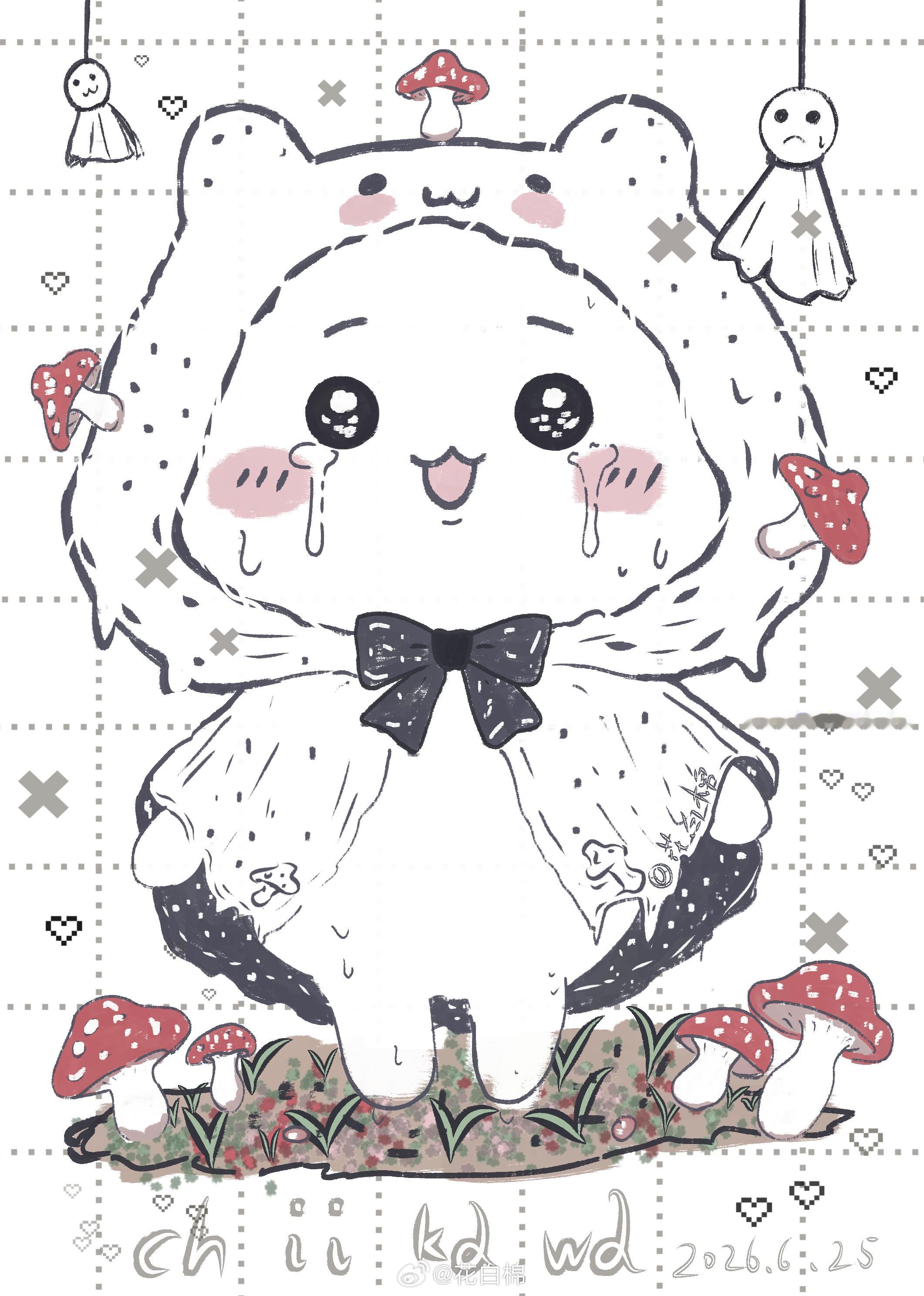 夏日企画吉伊卡哇灵感共创今年的雨，为什么这么多~摸一只 晴天娃娃 x 吉伊 快点