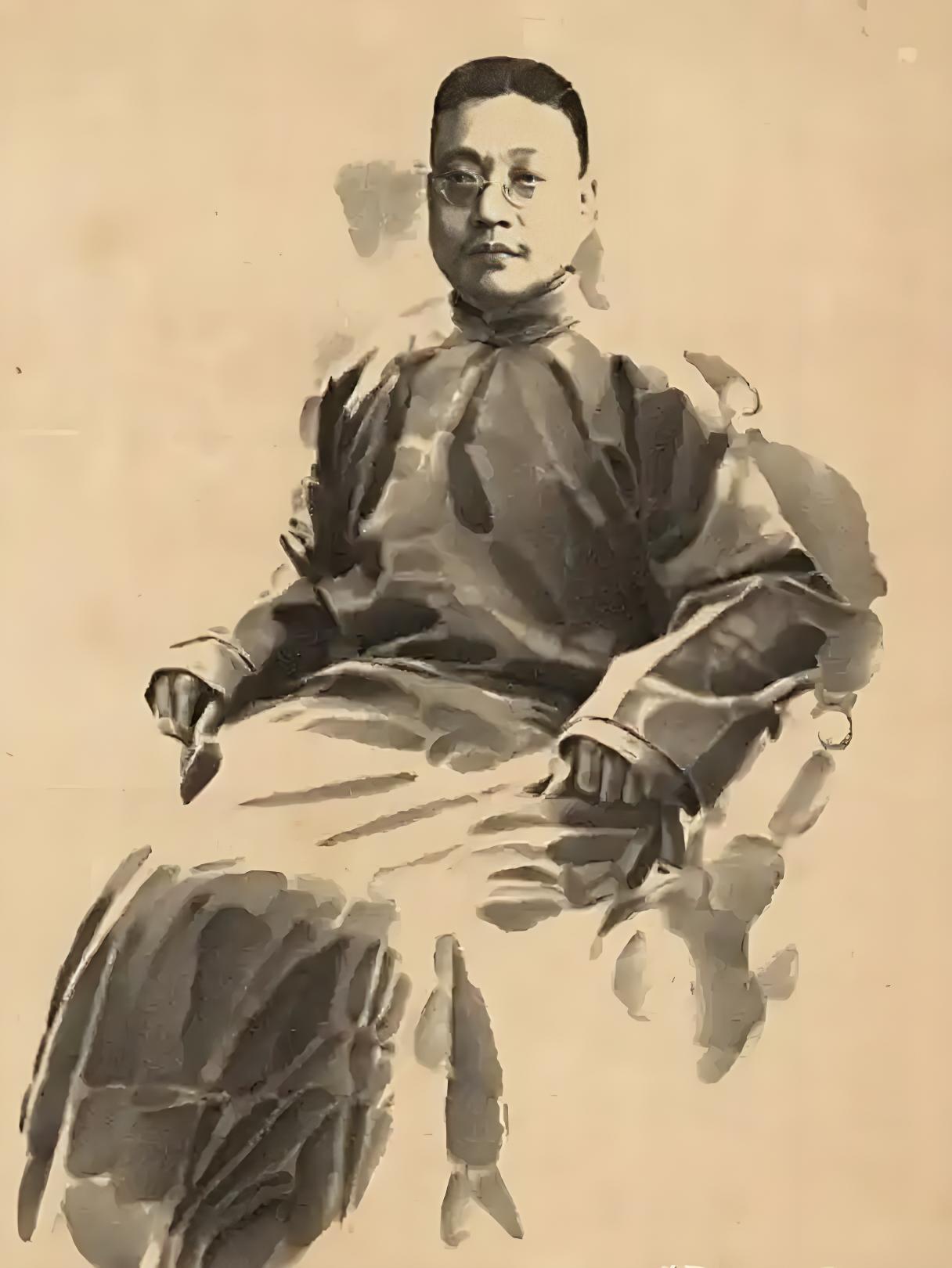 1930 年，谭延闿病逝于南京，上海报纸登出一副挽联，讽刺谭的为人圆滑：“混之为