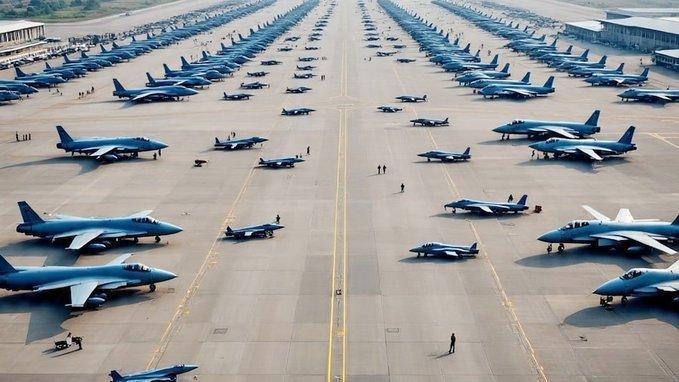 大！印度空军正计划在中央邦克久拉霍附近建立其最大的空军基地，占地 1,000 多