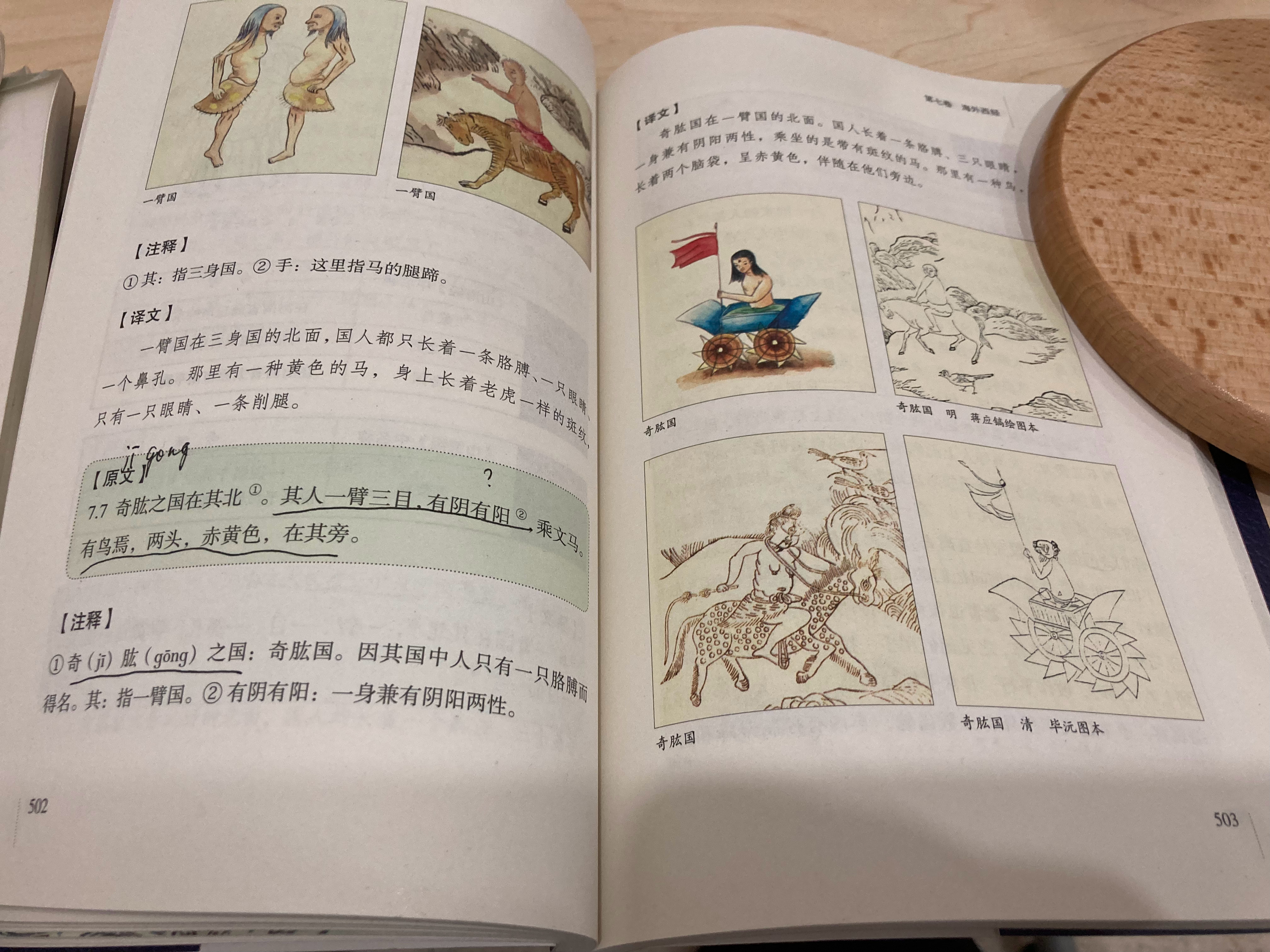 #杨紫国色芳华##特别陪伴杨紫何惟芳160天# 读书打卡121天《山海经》503