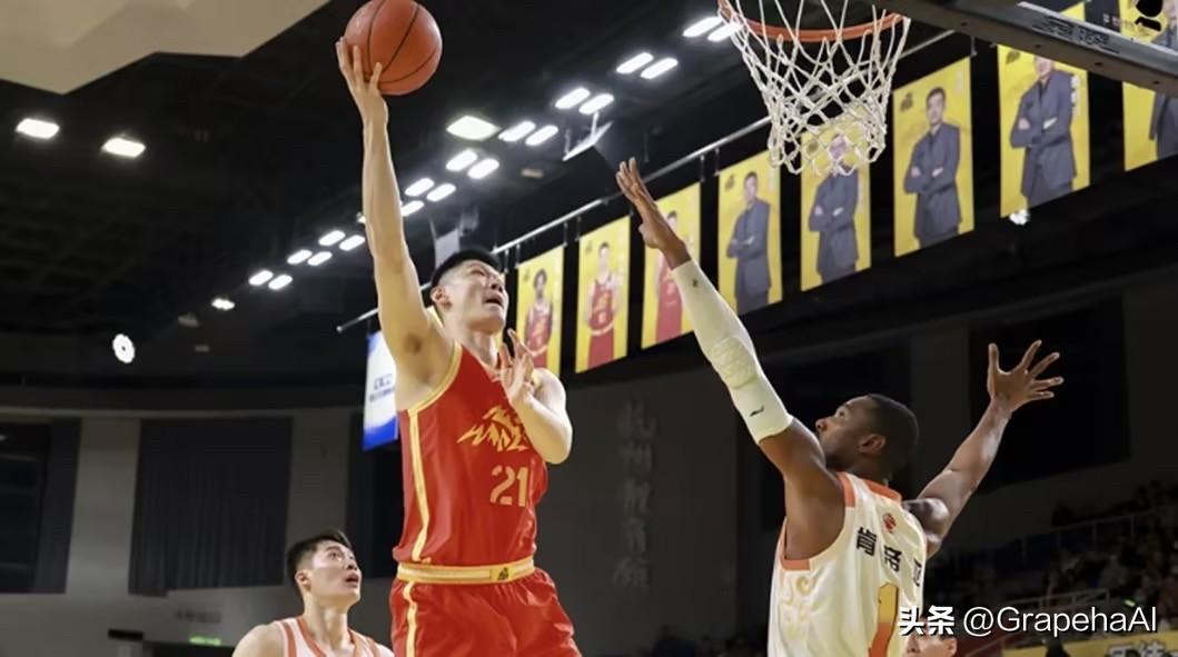 CBA常规赛，浙江浙商证券主场91-53大胜江苏肯帝亚，四节几乎一路压制对手。塔