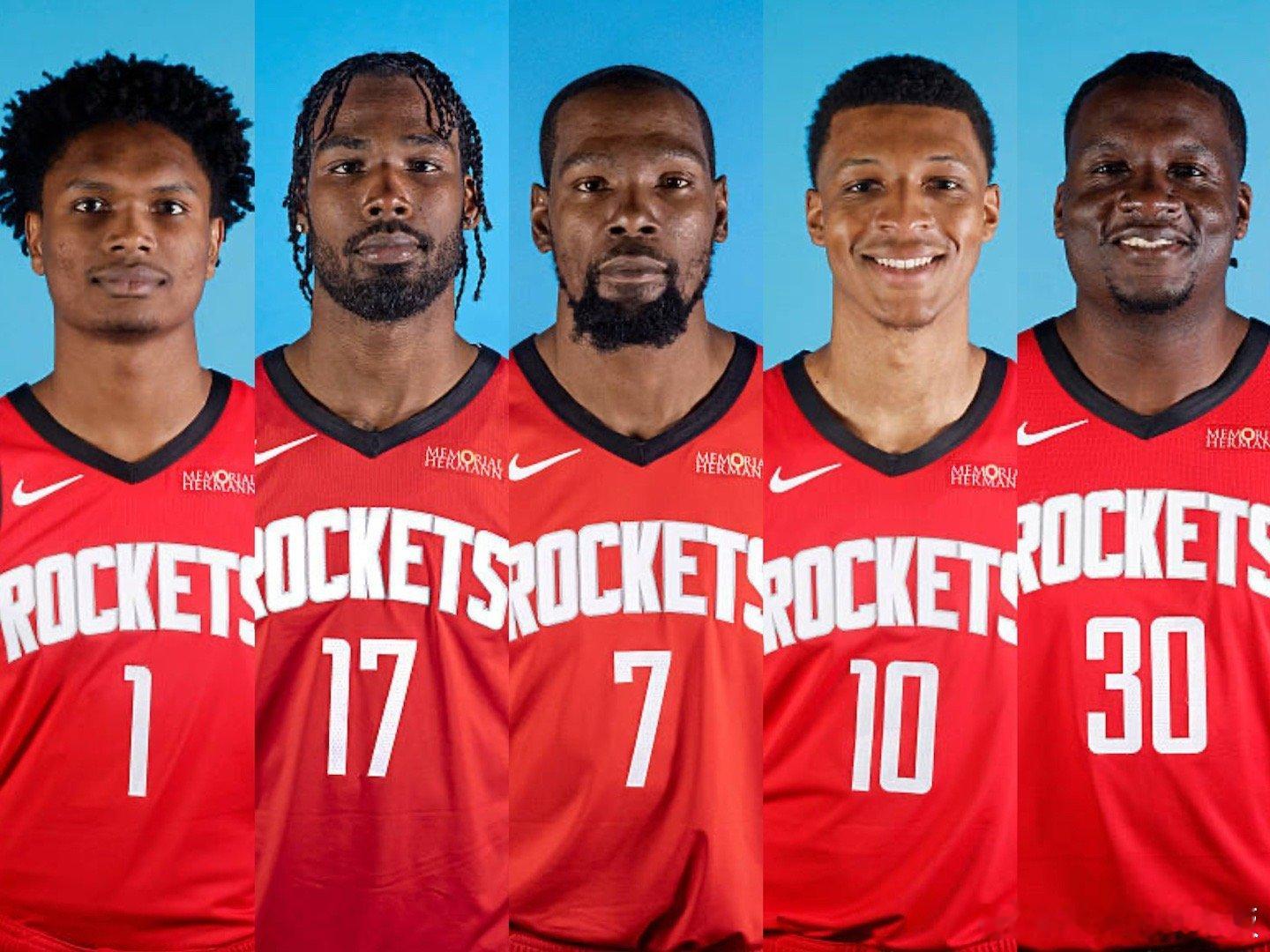 今日火箭首发👇火箭好像没有替补中锋，衔阶段要上芬尼-史密斯打小阵容了吧？湖人v