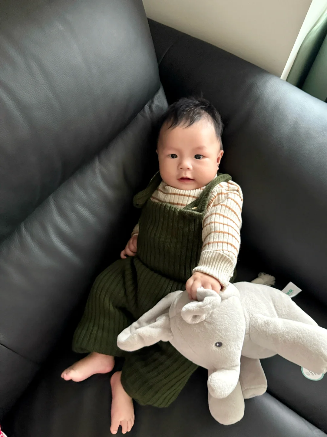 打扮儿子的快乐