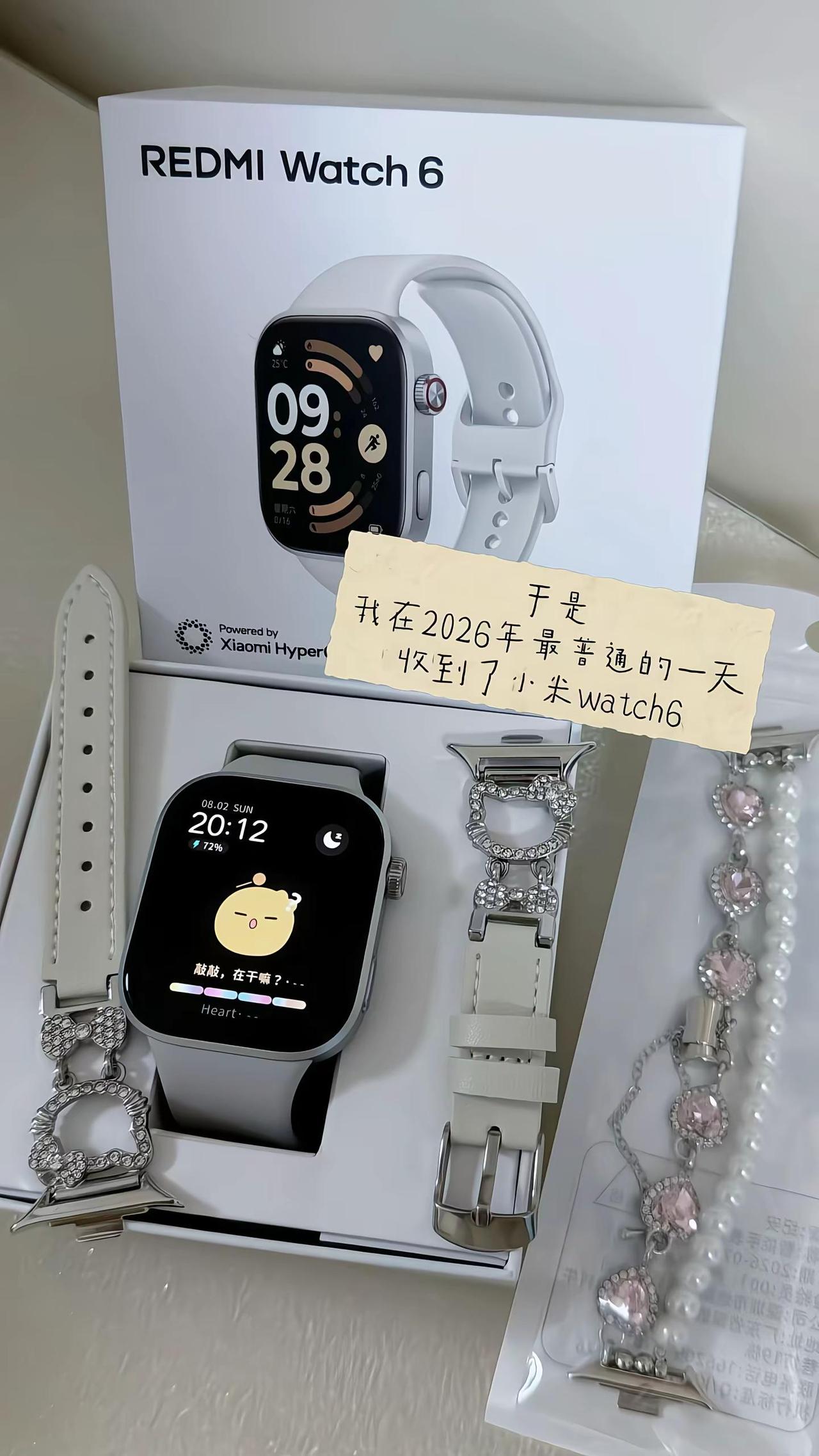幸福有很多种，收到小米watch6是一种小米watch6 小米 @好脾气先生^
