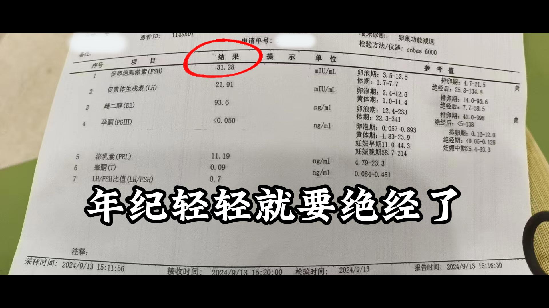 36岁，年纪轻轻就要绝经了！希望你给自己一个机会，好好对待自己！