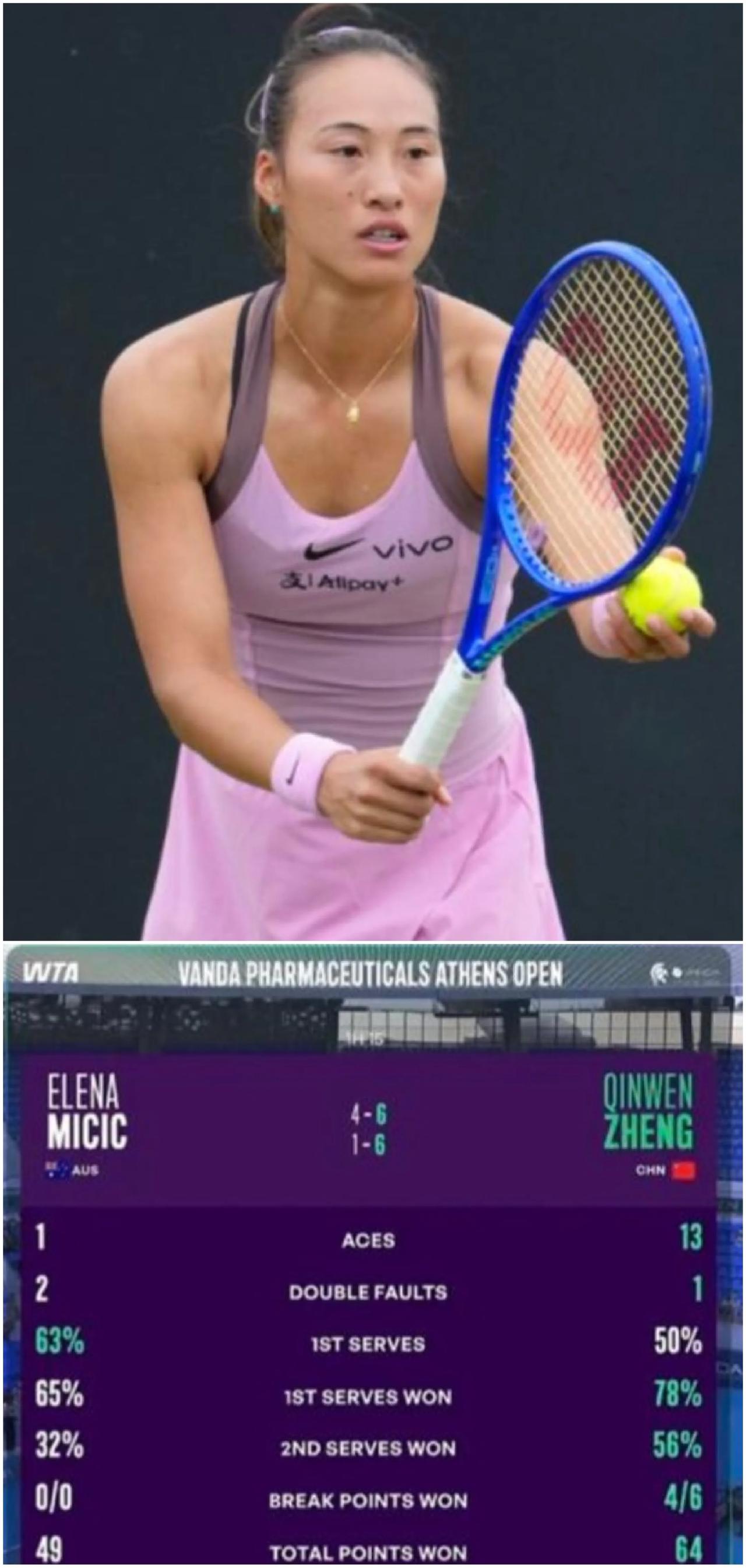 2026跟着网球🎾环游世界
     WTA250雅典公开赛第二轮最吸引中国?