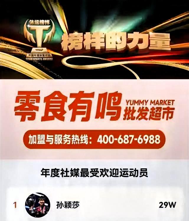 孙颖莎入围年度社媒最受欢迎运动员你怎么看孙颖莎入围并高票拿下“年度社媒最受欢迎运