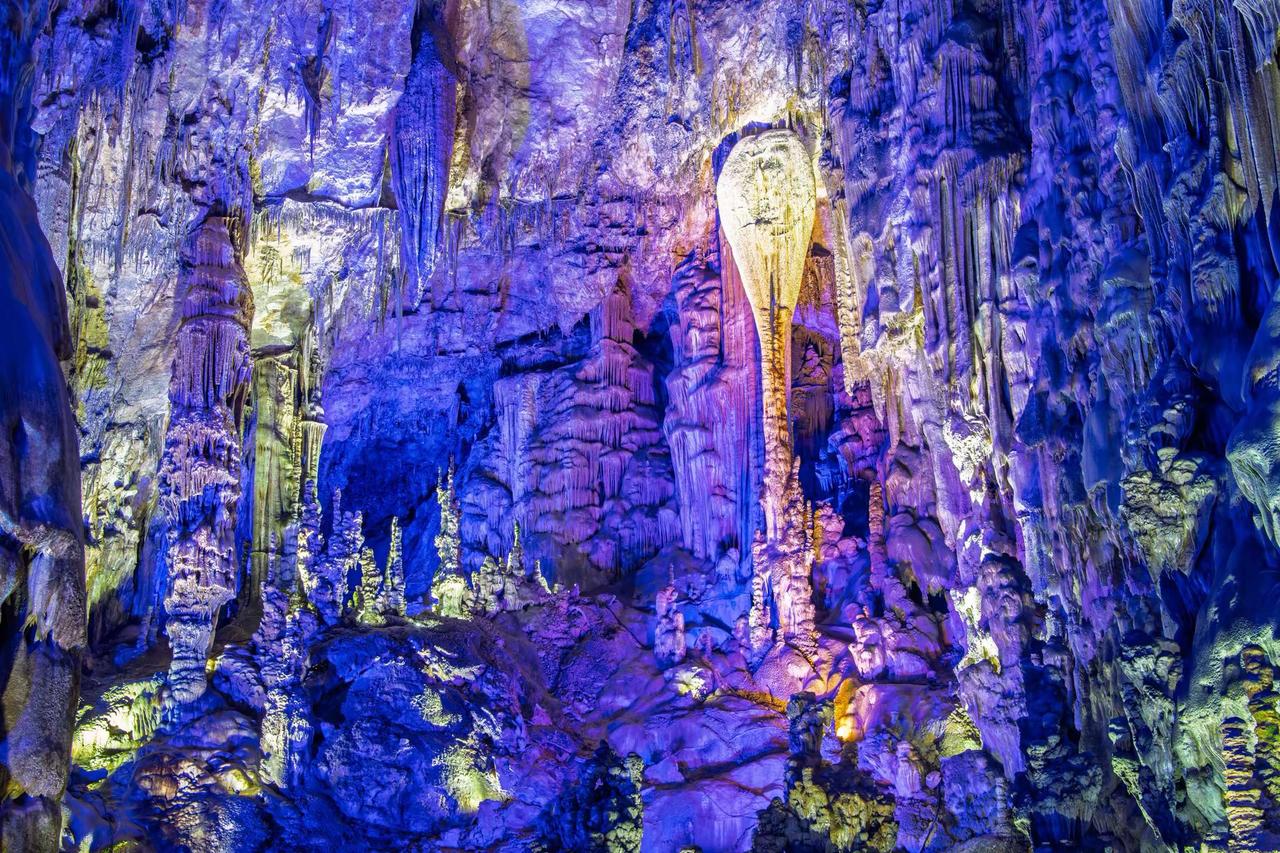 贵州织金洞。贵州织金洞