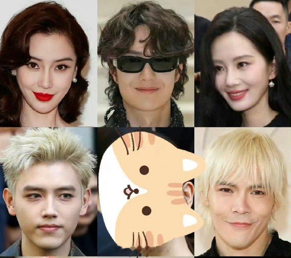 Angelababy、王一博、刘诗诗、陈飞宇、向左怼脸照，看看状态 ​​​