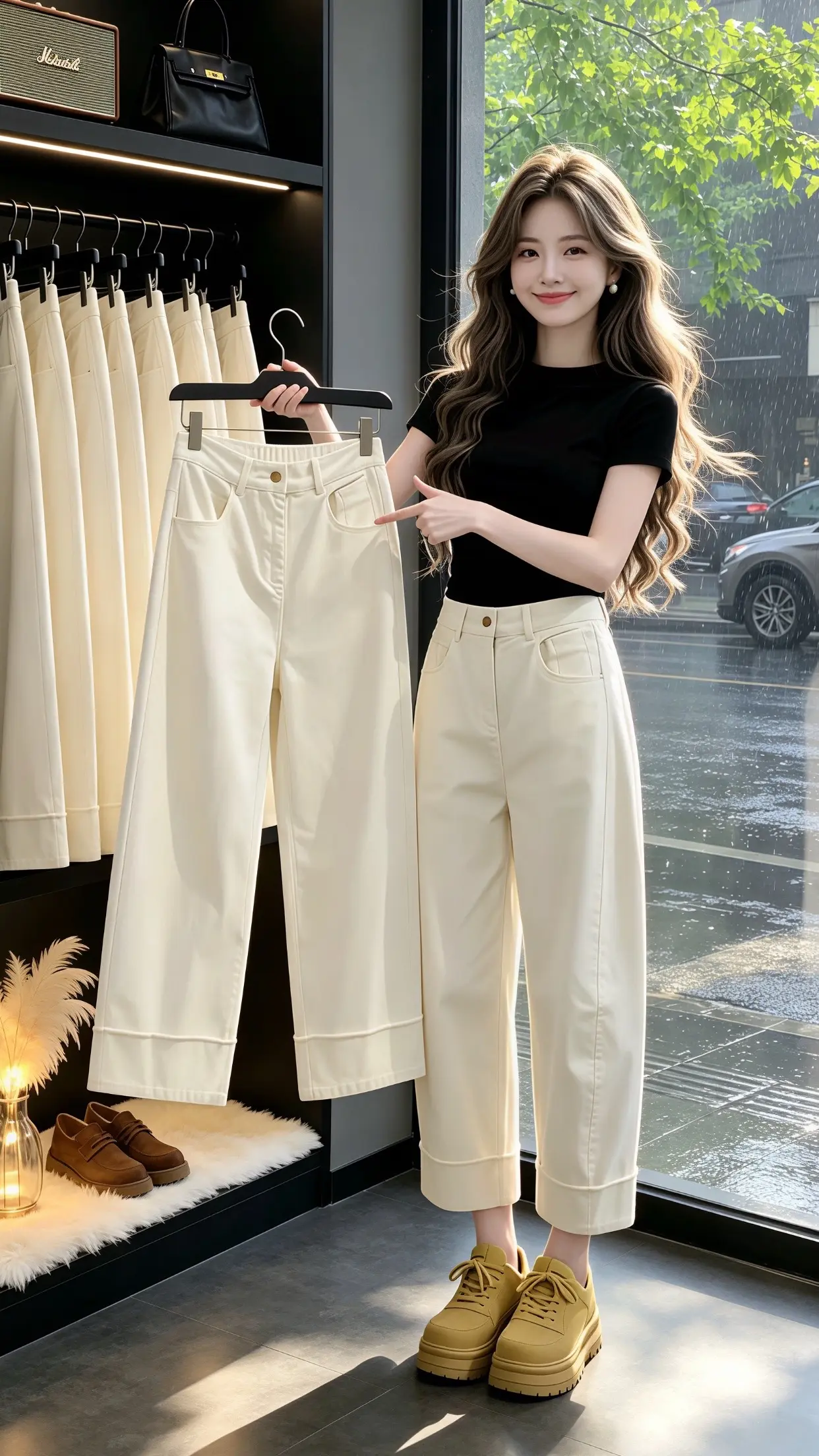 百搭神裤人手一条 怎么将牛仔裤穿出高级感 梨型身材必入牛仔裤 显瘦显高...