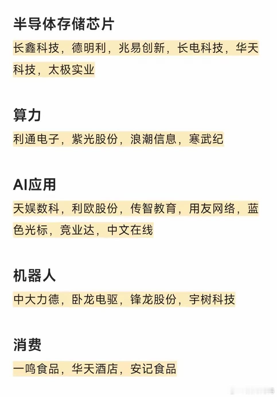 8月市场五大热门方向，其中最有价值的是哪一热门方向？第一方向半导体芯片，代表个股