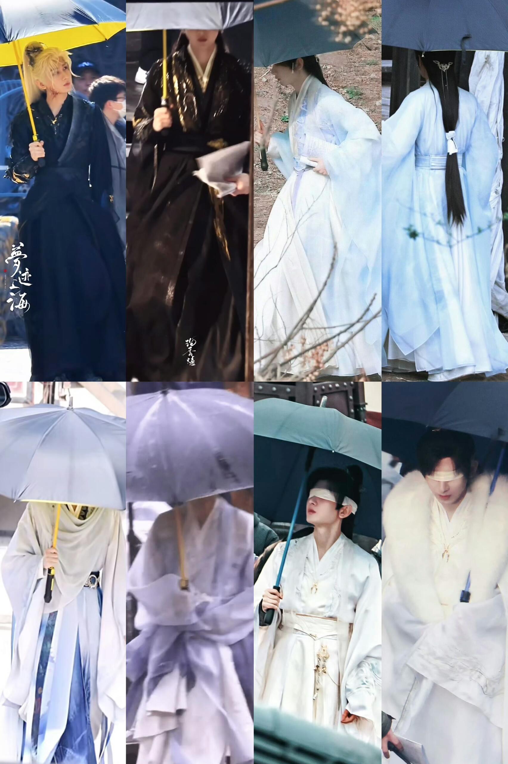 伞下藏尽人间色