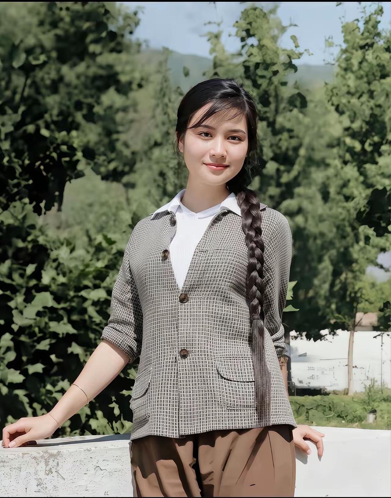 50年代，她是著名演员，演过电影“五朵金花”中拖拉机手，也曾经是洪晃的第一任继母