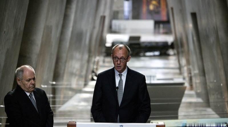 德国总理梅尔茨访问以色列：重申支持以色列的立场
德国总理弗里德里希·梅尔茨周日访