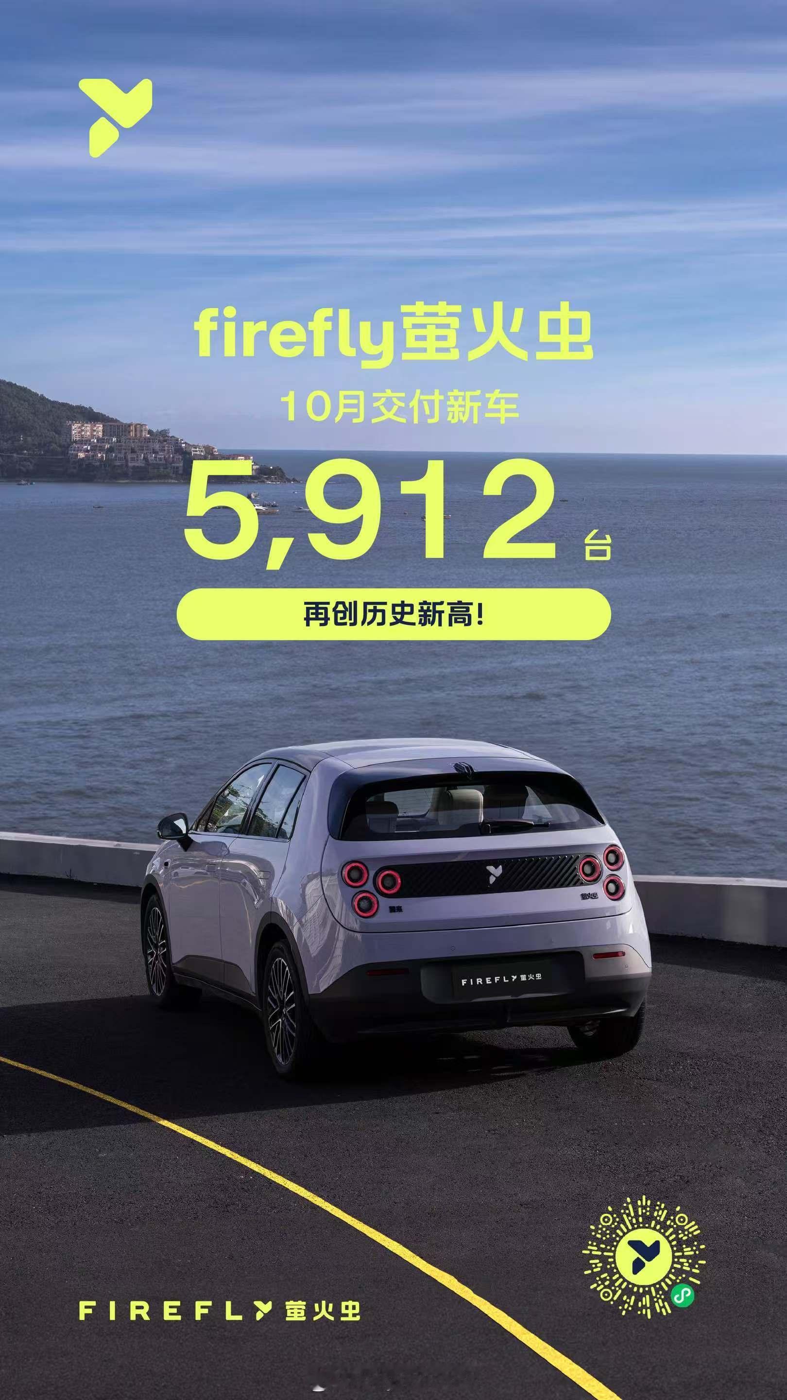 萤火虫也是好起来了！单月可以卖接近6000台！路上的能见度也越来越高了！大v聊车