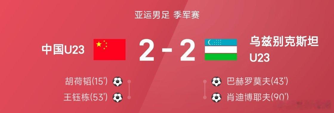 中国U23国足vs乌兹别克斯坦U23亚运男足季军赛，中国U23对阵乌兹别克斯坦U