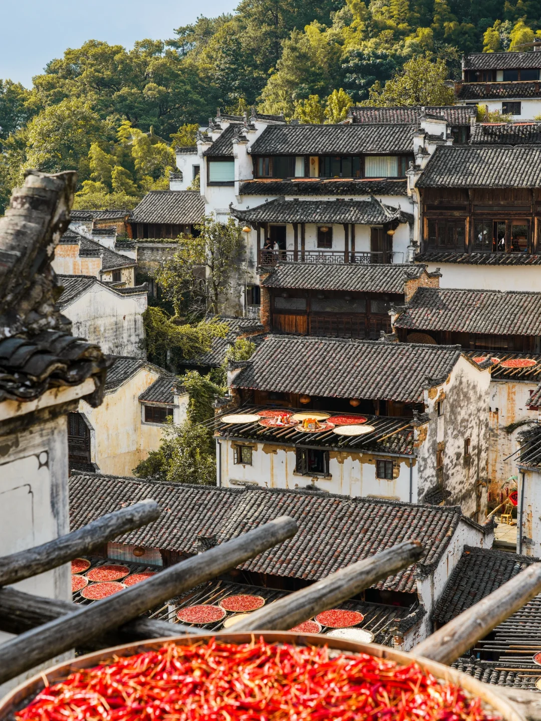 人生建议：这个秋天，不要再错过篁岭的晒秋