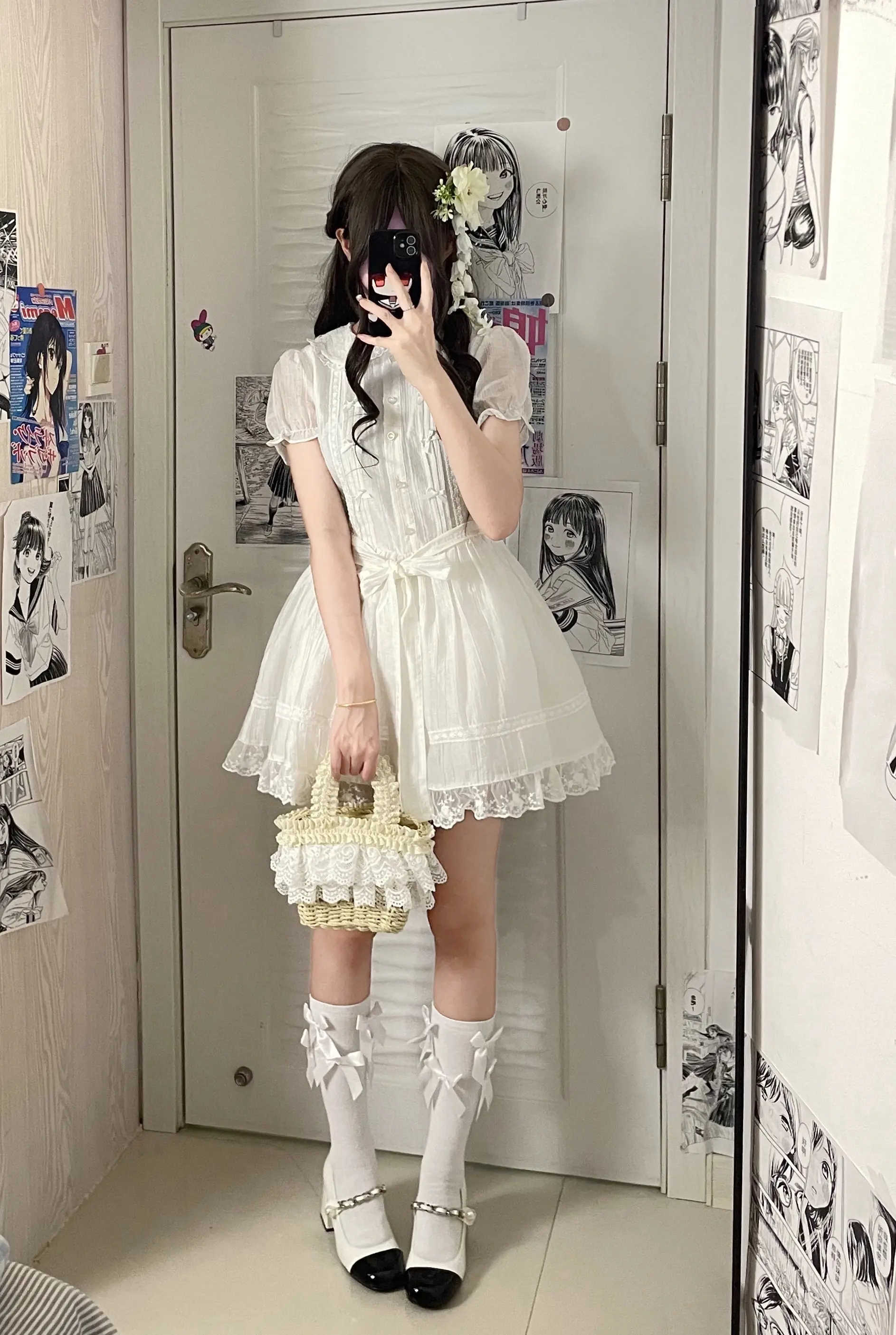 今日穿搭look 无法拒绝温柔感小裙子 少女感夏日ootd
