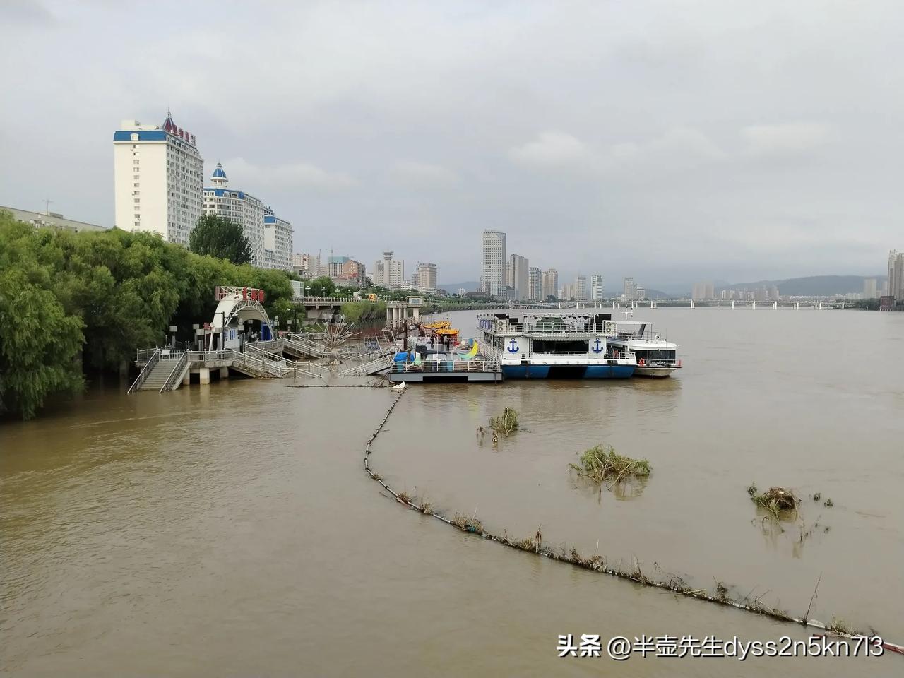 今年的雨水有点大啊！好在天佑吉林有惊无险！
看我大美吉林松花江畔随手拍。
202