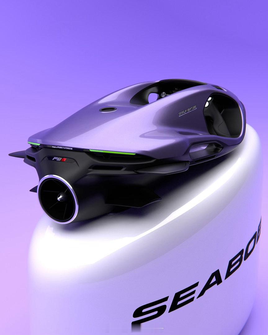 水上载具|设计：studio F. A. PorscheF9系列将轻量化工程、澎