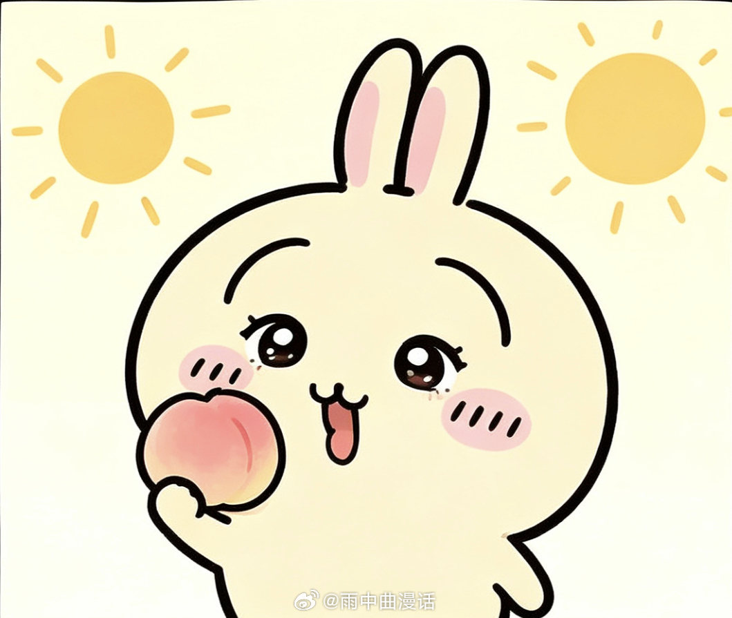 动漫吉伊卡哇灵感共创夏日企画夏天就应该吃桃桃，甜甜又爆汁的水蜜桃谁不爱？自制乌萨