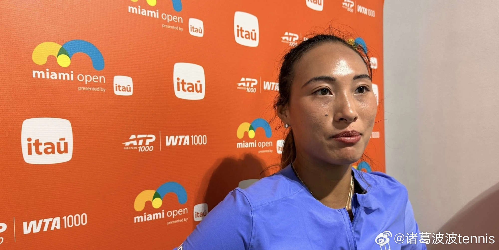 郑钦文：我决定参加中网是个错误的决定！太仓促了…由重返61号公路 发表在网球场郑