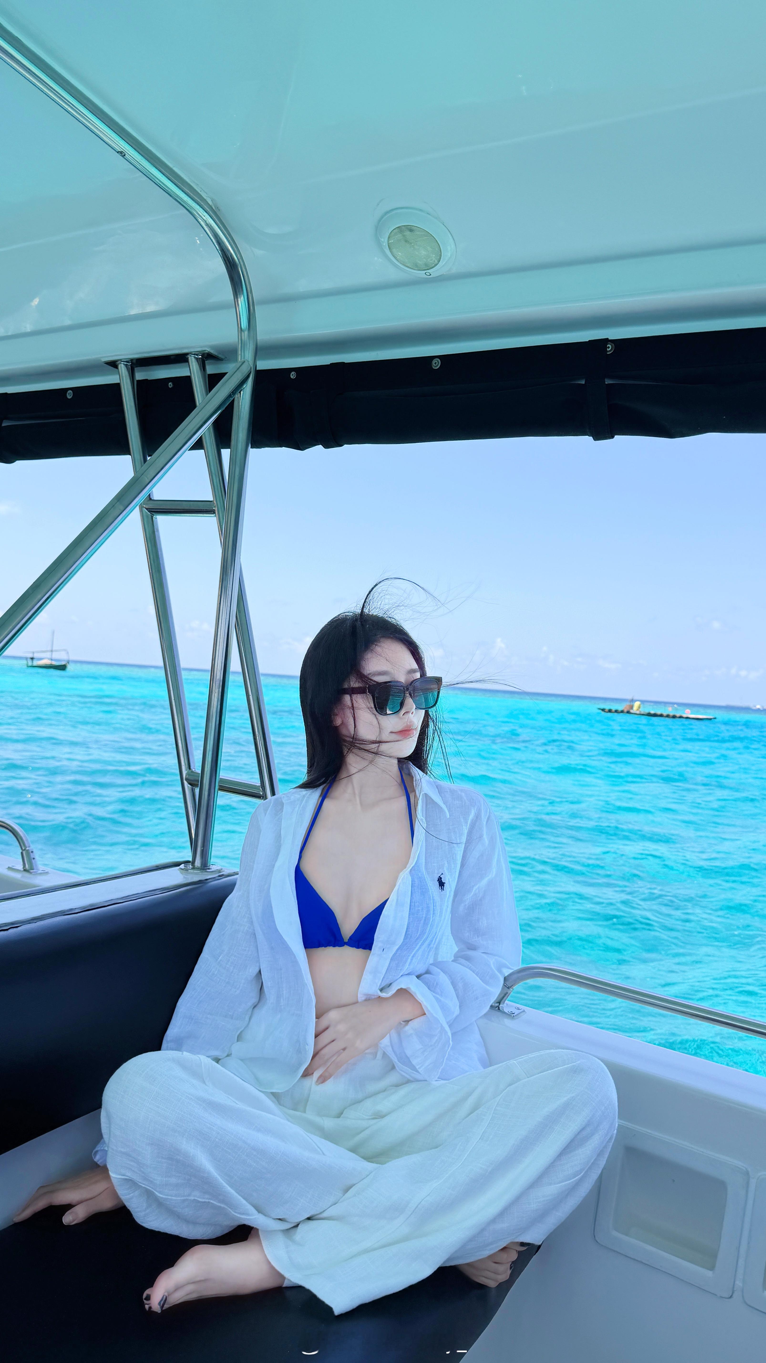 💙 💙生而自由Sevenabby[超话]旅行vlog马尔代夫我的旅行日记 ​