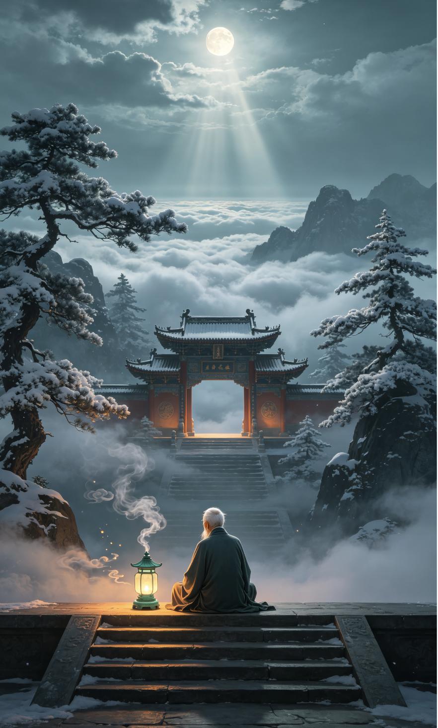 村里活到90多岁的老人，你问他长寿秘诀，他吧嗒一口旱烟，眯着眼说：“不多管闲事。