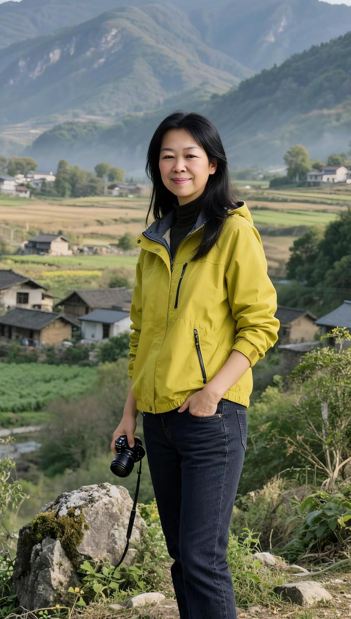 乡野田间生活环境好
