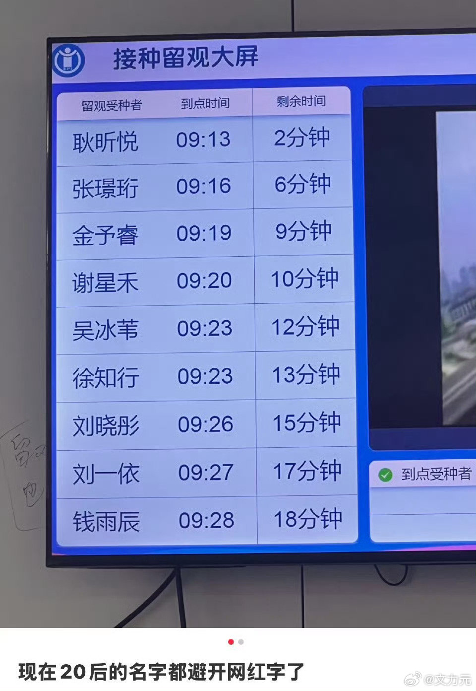 20后都避开网红名了吗，名字普普通通就是最好的了，现在很多家长盲目跟风，各个跟小