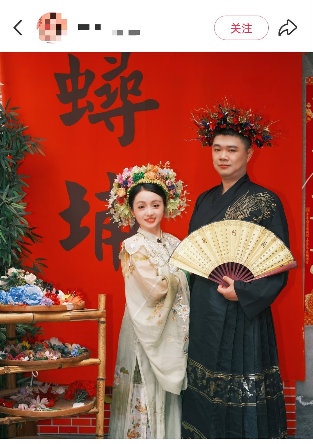 自从赵丽颖簪花以后，好多人都去拍！赵丽颖把中国泉州的非遗带到了大家面前，让更多乃