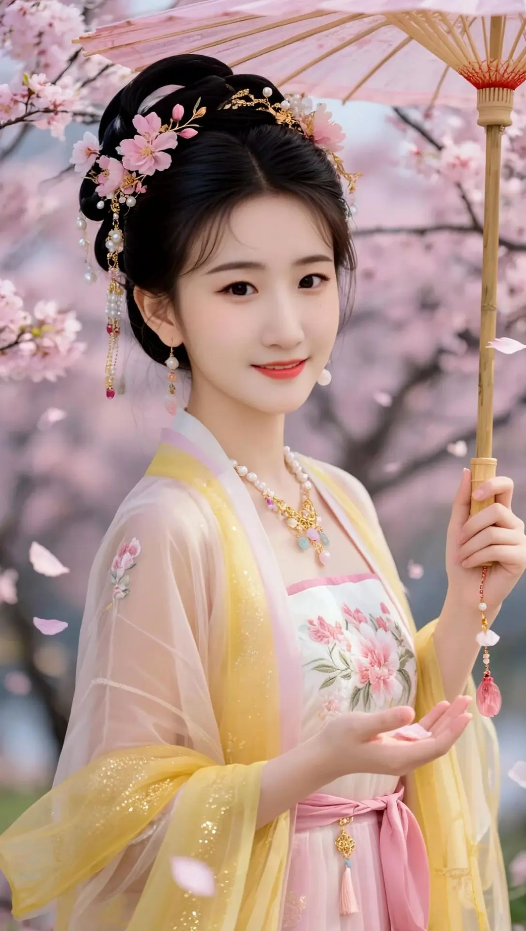 AI桃林古风写真 随变ai随便玩