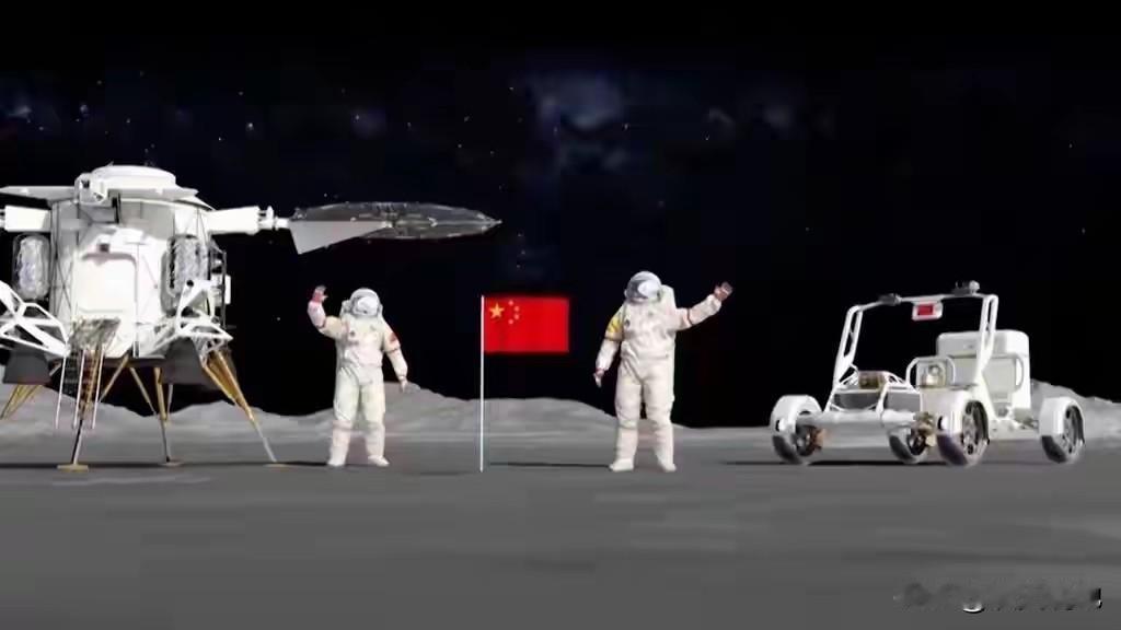 中国人登月稳步推进，为确保2030年前载人登月，中国在新疆开建月球模拟训练场，这