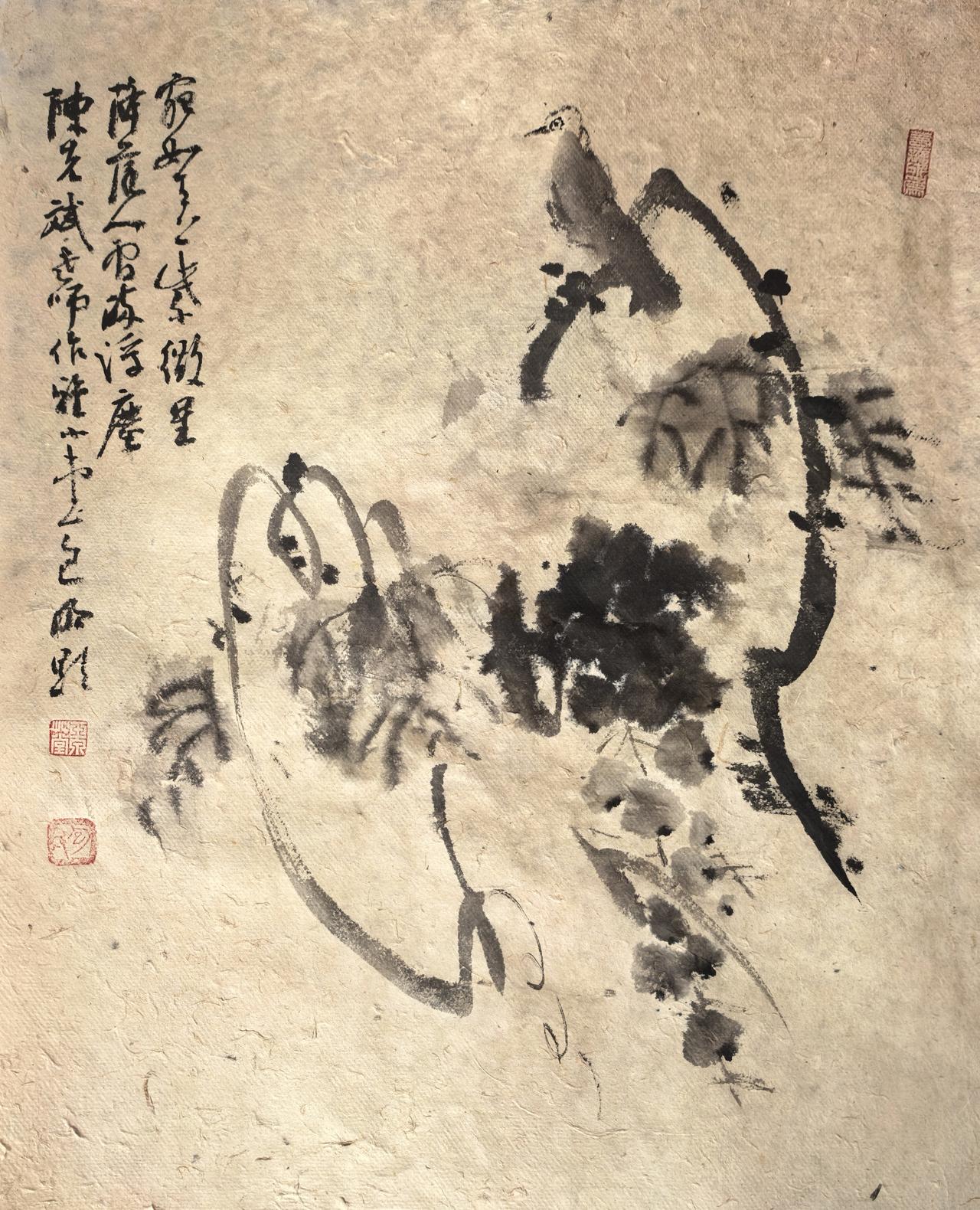 桑皮纸画为我的真诚创作点赞！ 👍❤️🔥你也快来发布一条吧！带记录真实生活话题