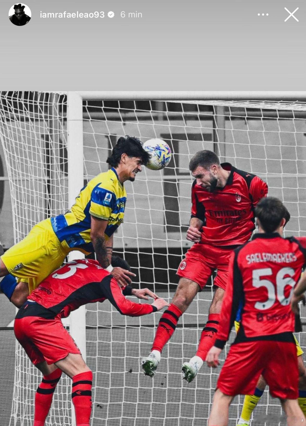 莱奥在社交媒体上质疑了帕尔马的进球ac米兰0比1帕尔马冬奥会热点现场 意甲联赛又