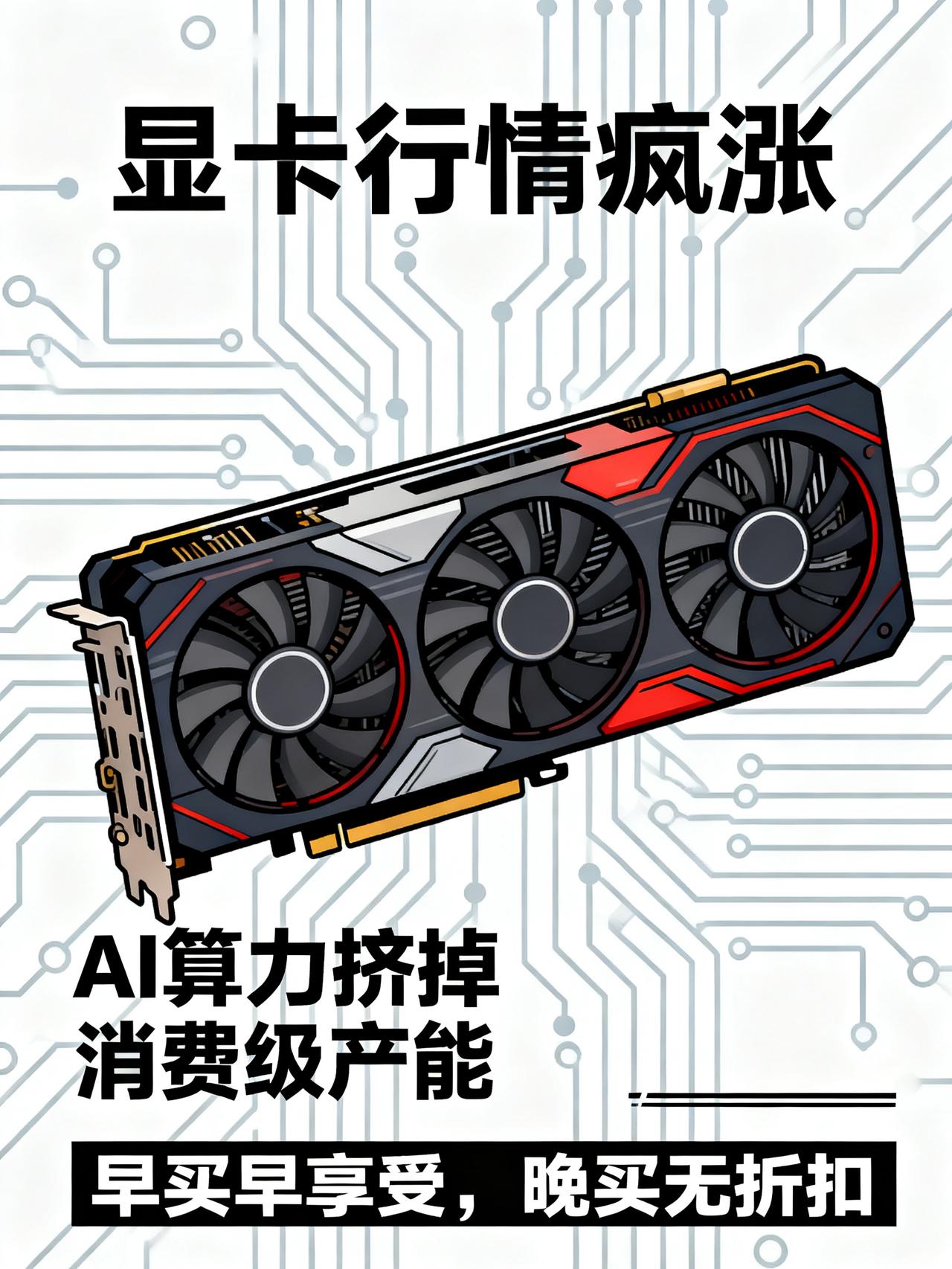 5070破7！5080飙1.3万！等等党大败，老卡变理财产品！
RTX 5070